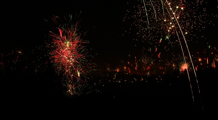 Feuerwerk in Zweibrücken