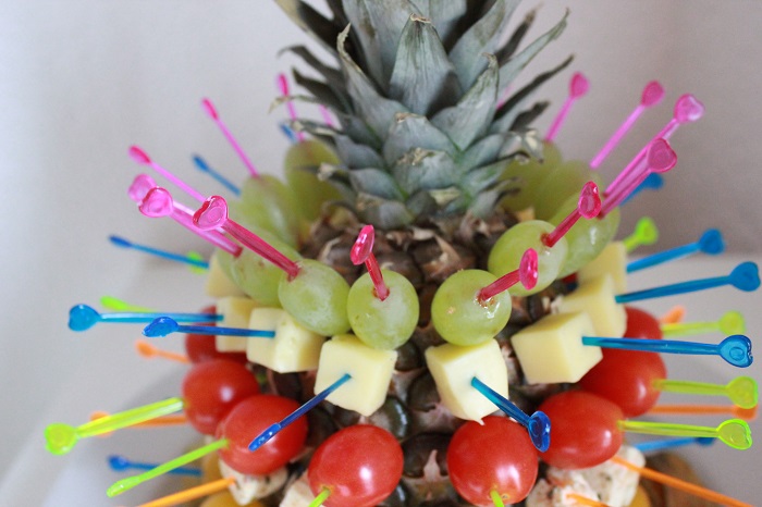 Ananas Käse-Igel - The inspiring life