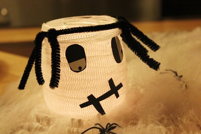 Halloween: Mumien Teelichter