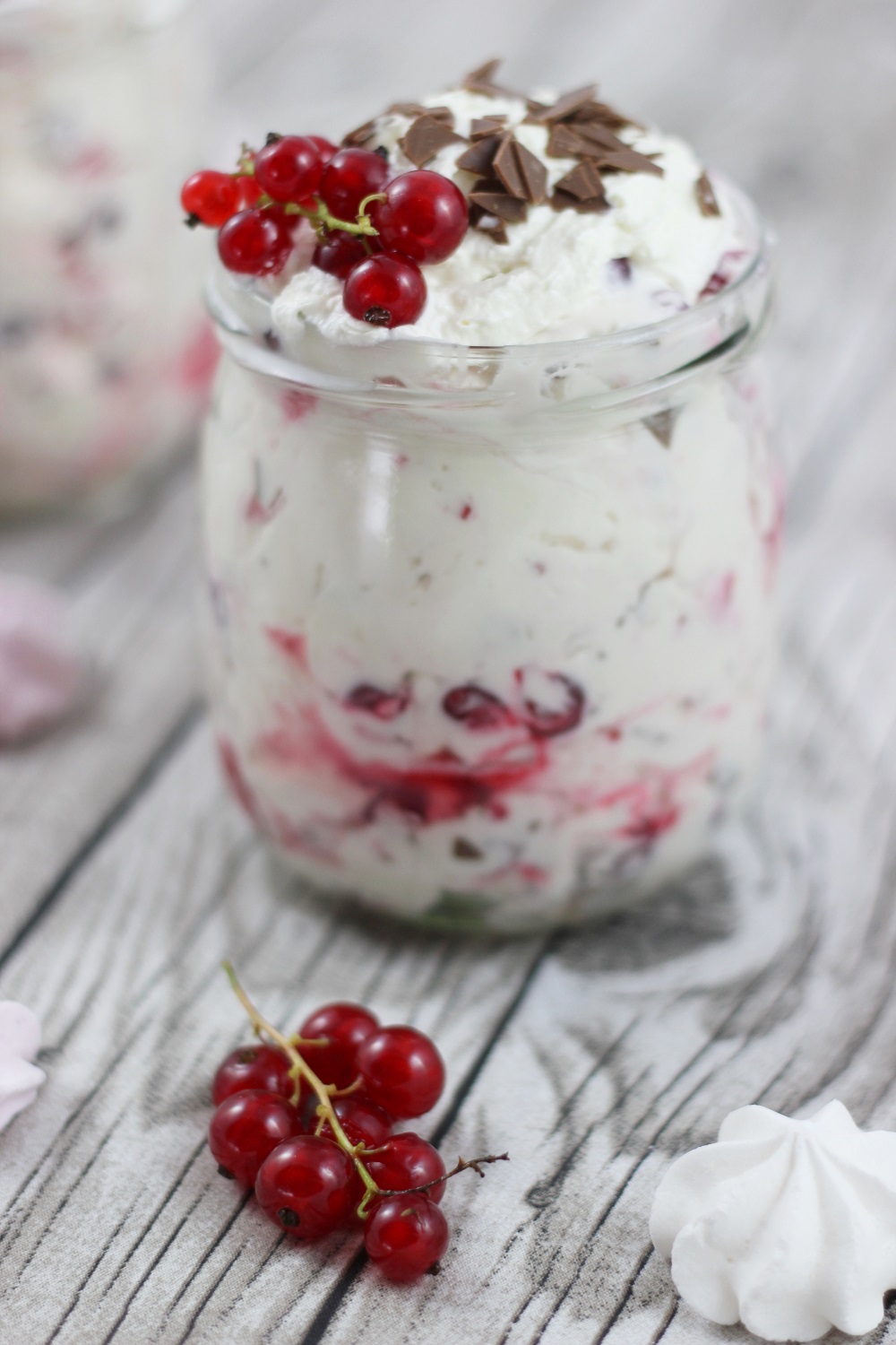 Rezepte mit Johannisbeeren - Mascarpone-Dessert