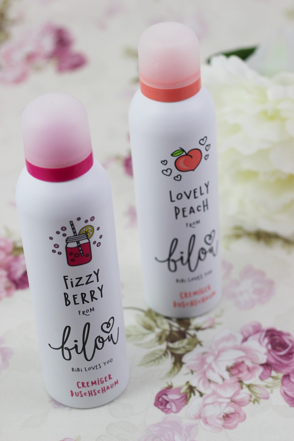 Bilou Fizzy Berry und Lovely Peach