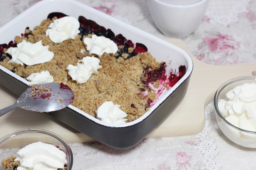 Rezept Crumble mit Pflaumen