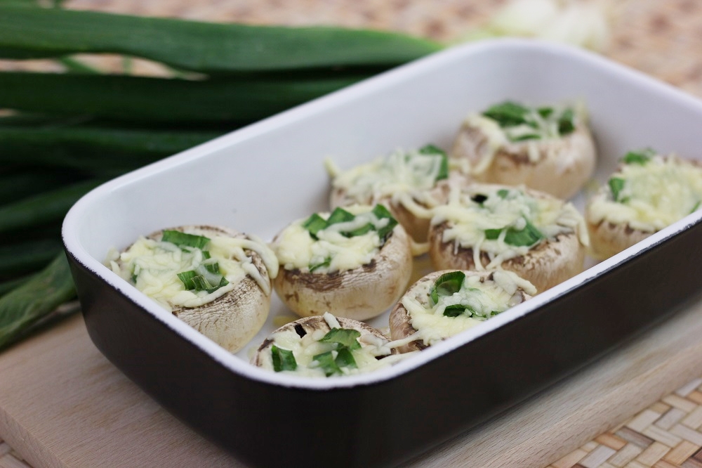 Food ABC: P - Gefüllte Pilze - The inspiring life