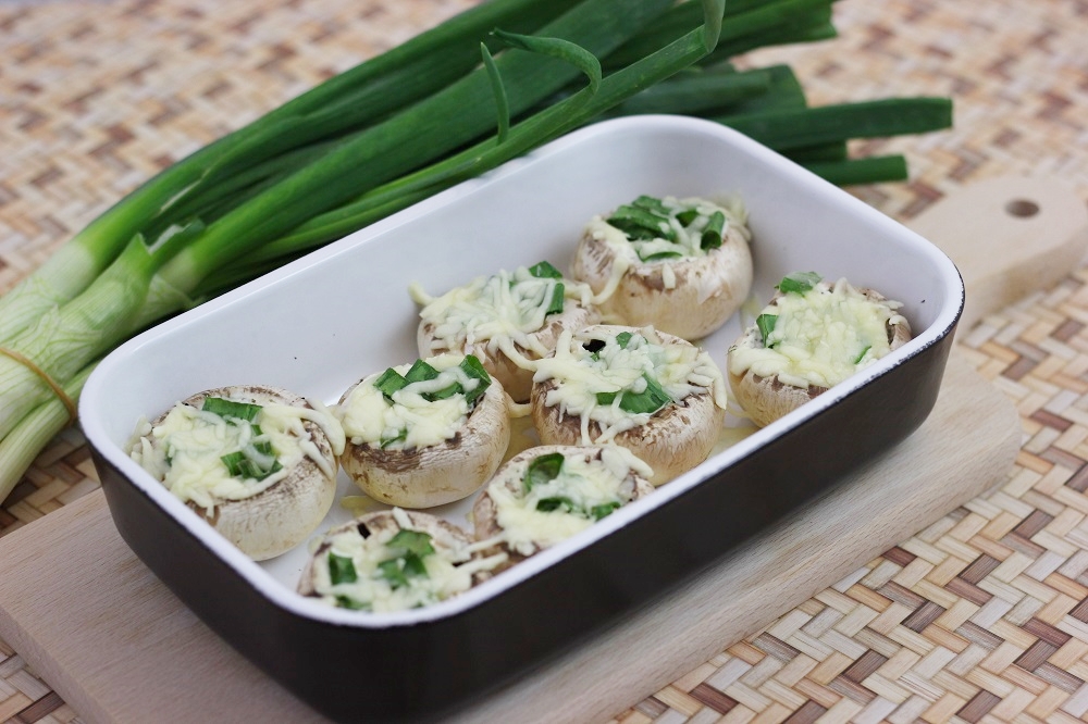 Food ABC: P - Gefüllte Pilze - The inspiring life