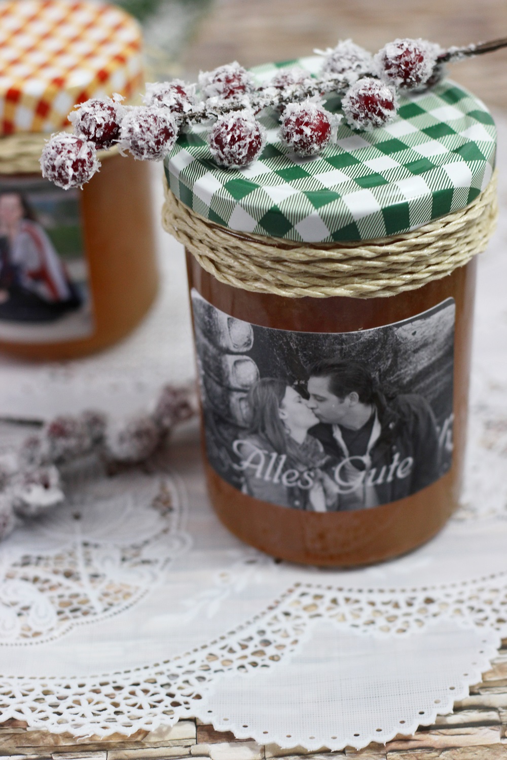 Winterliche Marmelade mit Zimt| Alternativen Gelierzucker