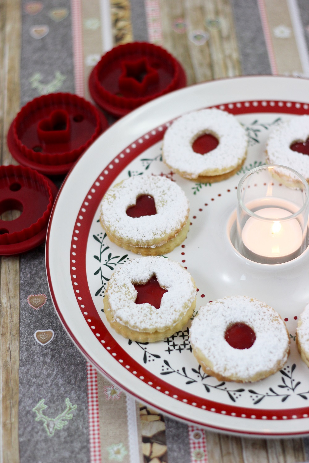 Rezept: Linzer Plätzchen