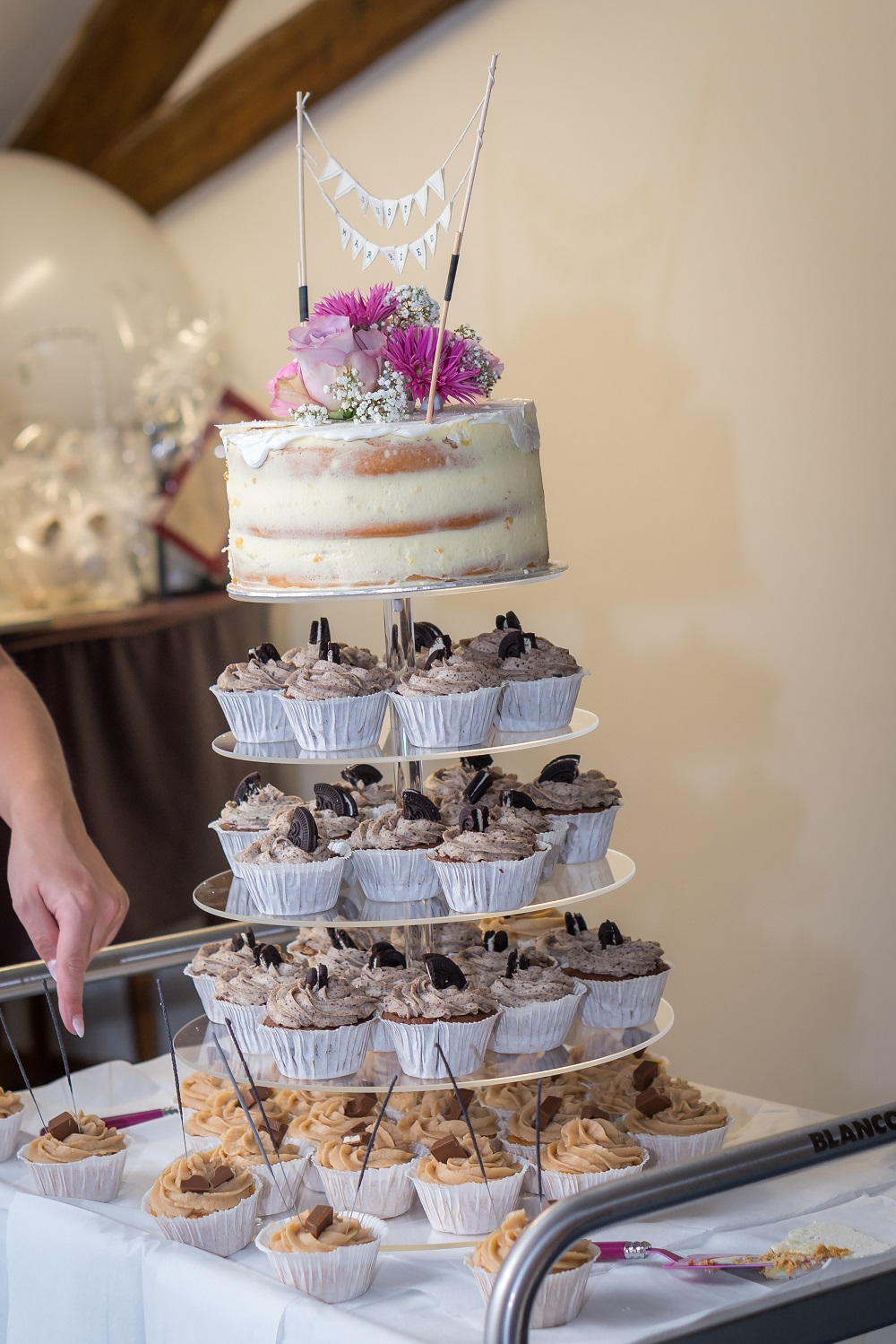 Wedding Cupcake Tower