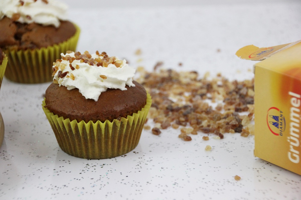 Rezept Schokomuffins mit Diamant Zucker