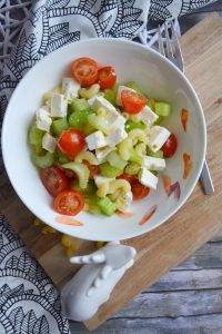 Selbstgemachtes Dressing mit Weissweinessig