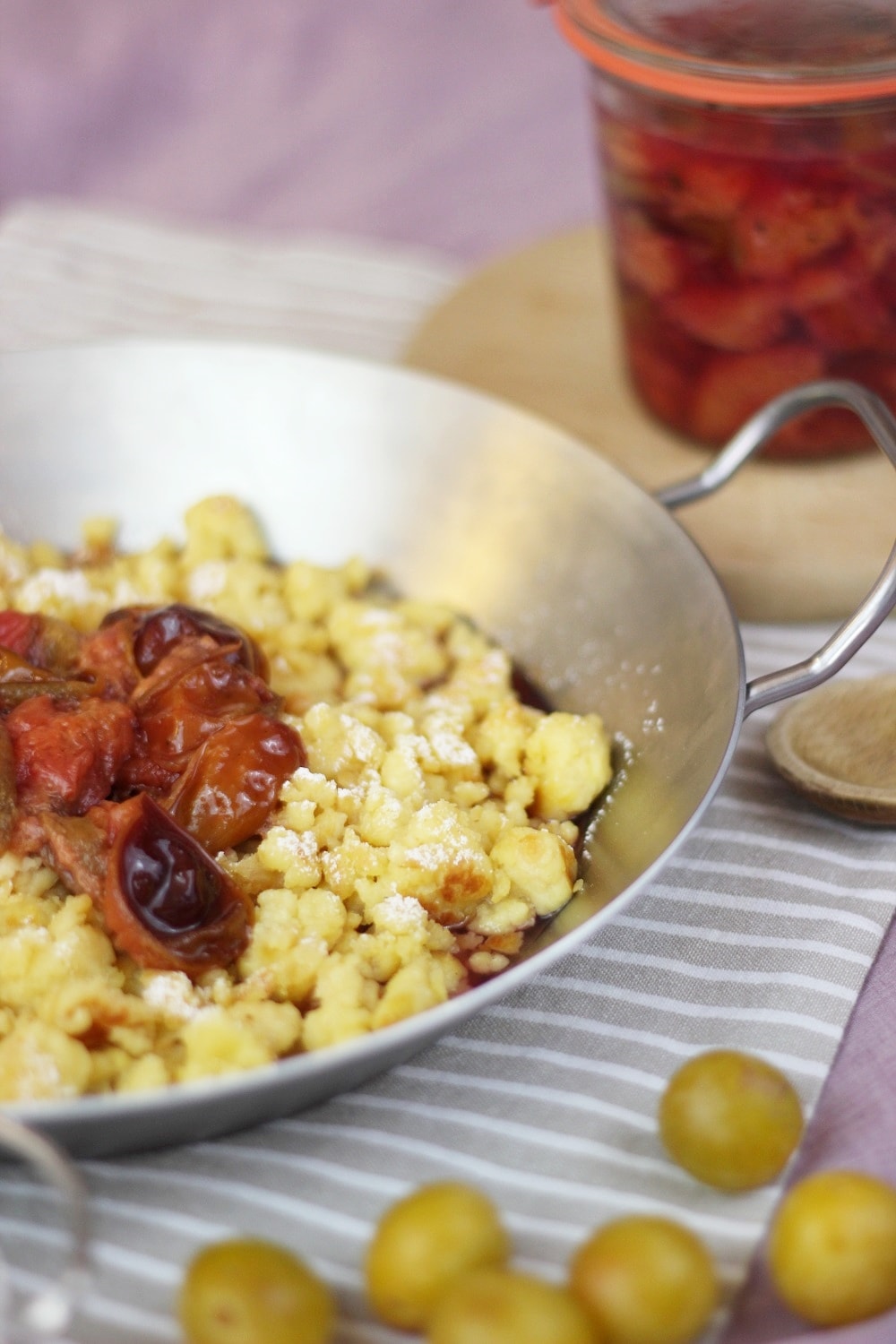 Kaiserschmarrn mit Kompott