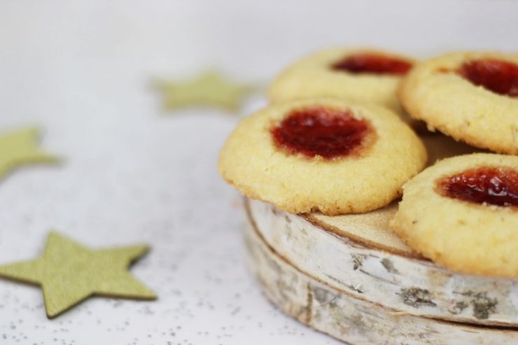 Rezept: Engelsaugen - Leckere Plätzchen mit Marmelade - The inspiring life