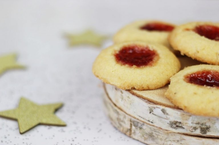 Rezept: Engelsaugen - Leckere Plätzchen mit Marmelade - The inspiring life