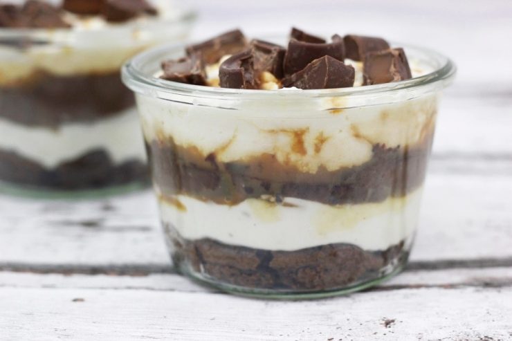 Karamell ROLO Brownie Trifle - The inspiring life