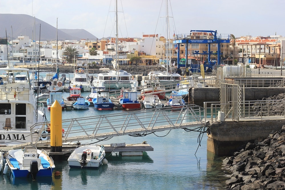 Corralejo Hafen