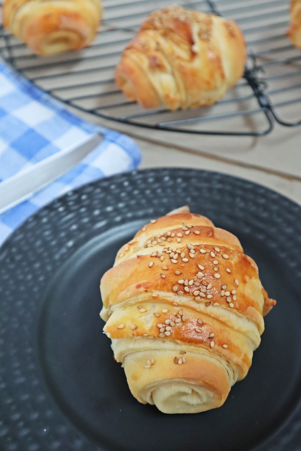 Croissants Rezept Schritt für Schritt