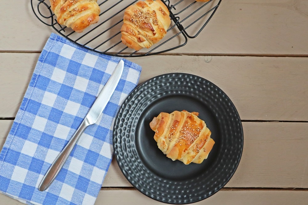 Herzhafte Croissants Rezept