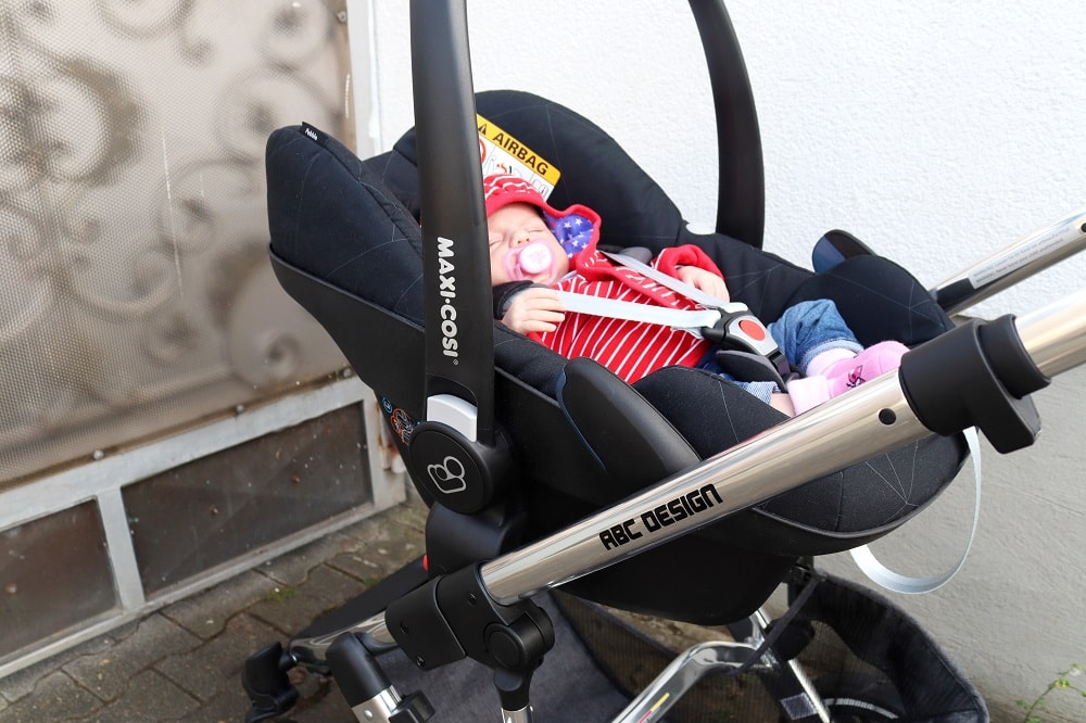 Kinderwagen kompatibel mit Autoschale