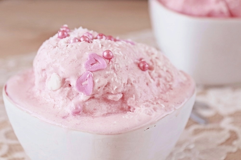 Erdbeer-Frozen-Yogurt