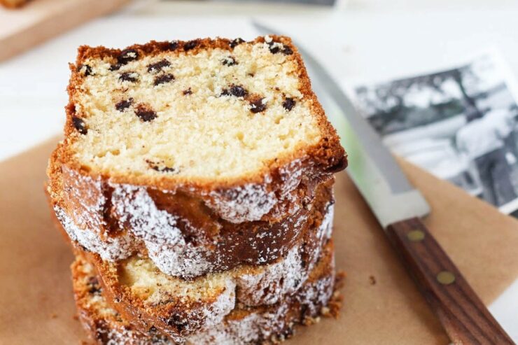 Saftiger Rührkuchen mit Schokostückchen - The inspiring life