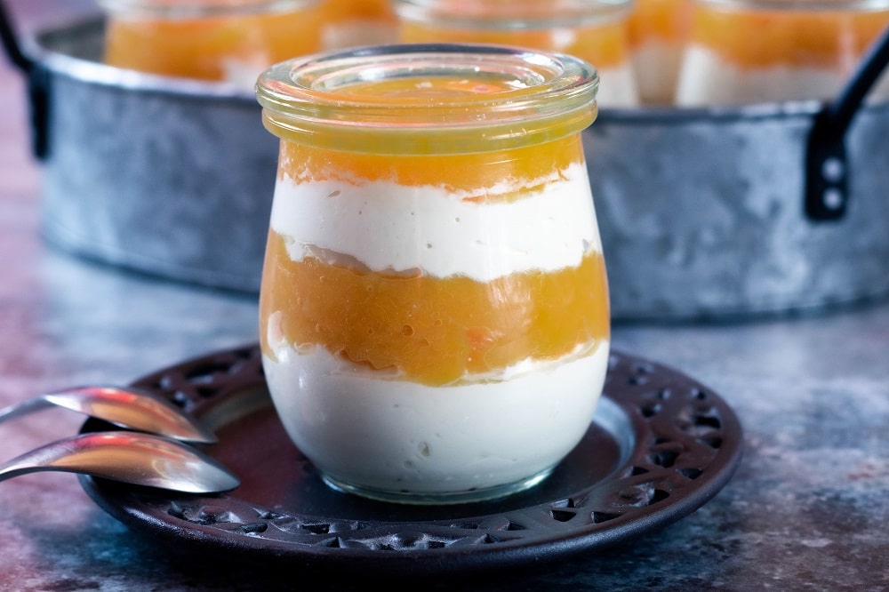 Krater Gleichmäßig Zerstreuen quark sahne dessert im glas übertreiben ...