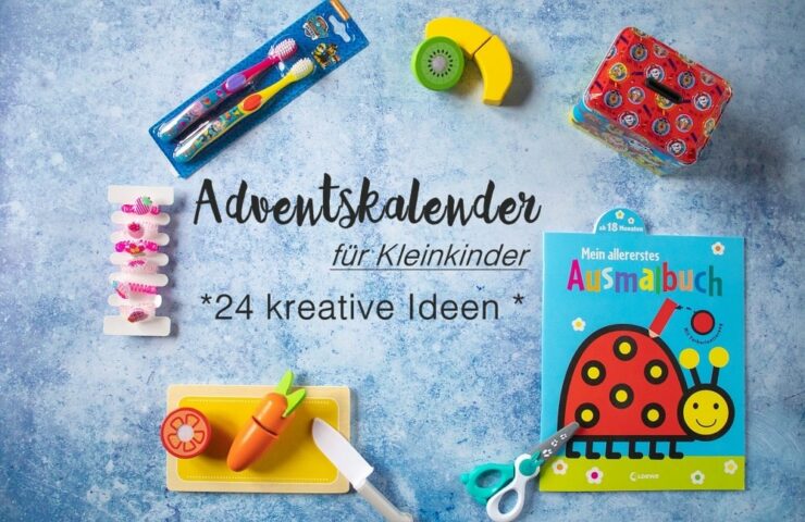Adventskalender für Kleinkinder - 24 Ideen zum befüllen - The inspiring 