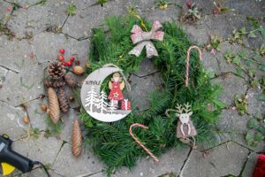 Türkranz für die Adventszeit DIY