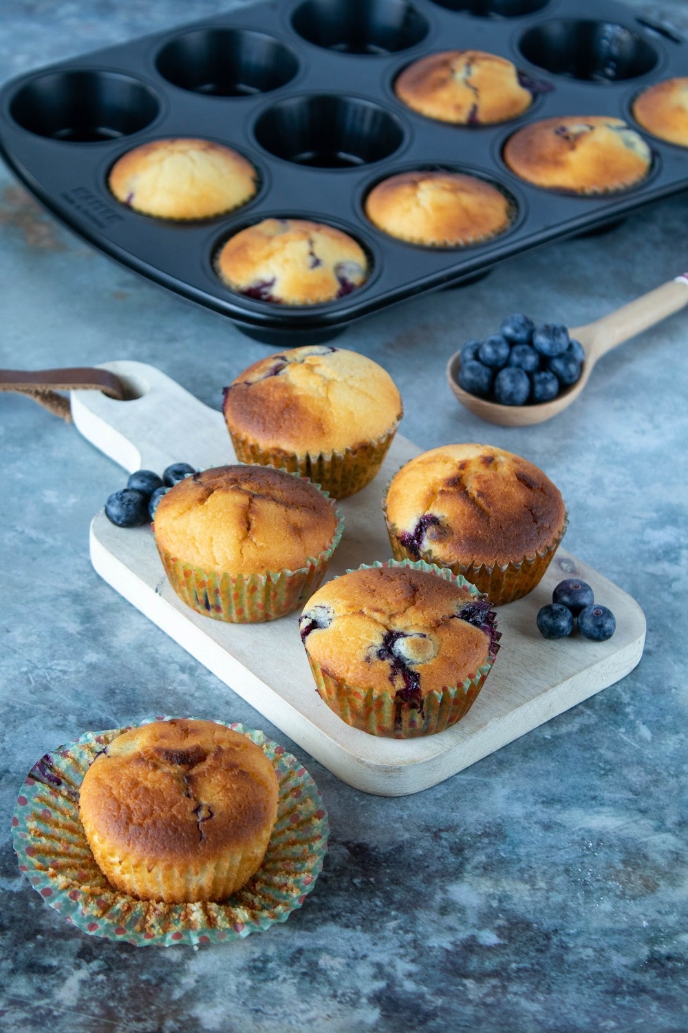 Blaubeermuffins