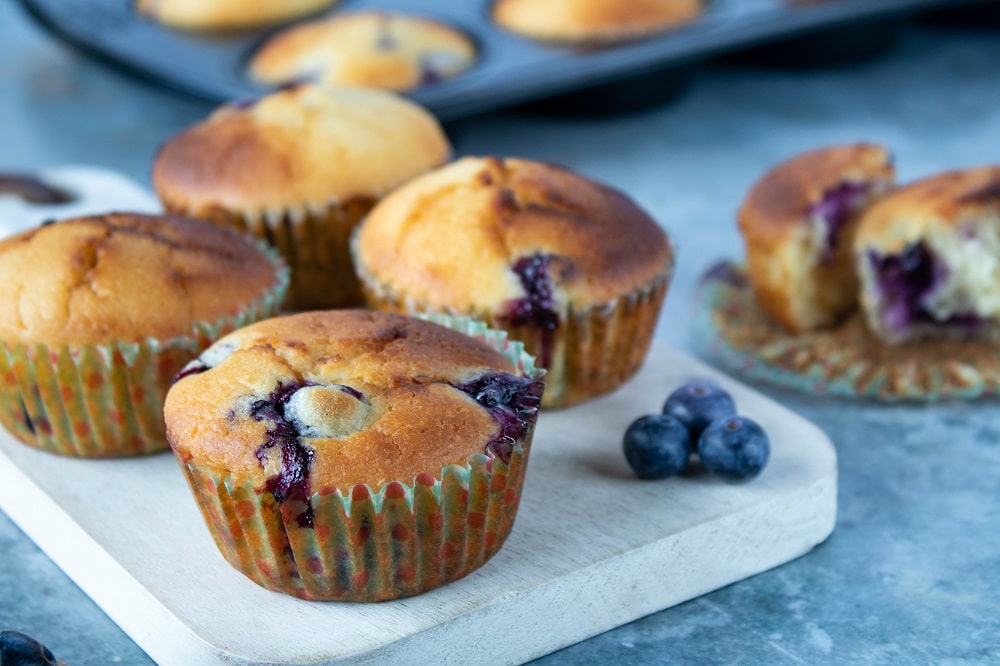 Rezept Blaubeermuffins