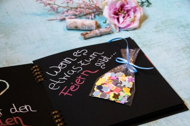 Wenn Buch Geldgeschenk zur Hochzeit The inspiring life