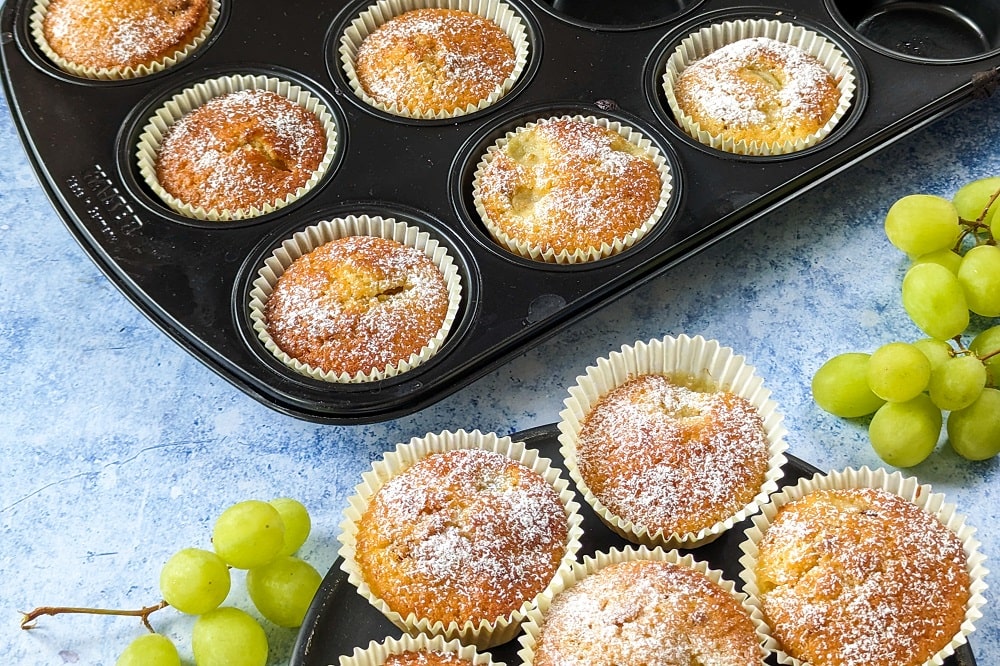 Traubenmuffins Rezept