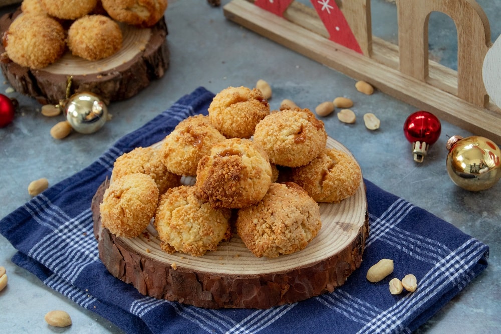 Rezept Erdnuss-Karamell-Plätzchen