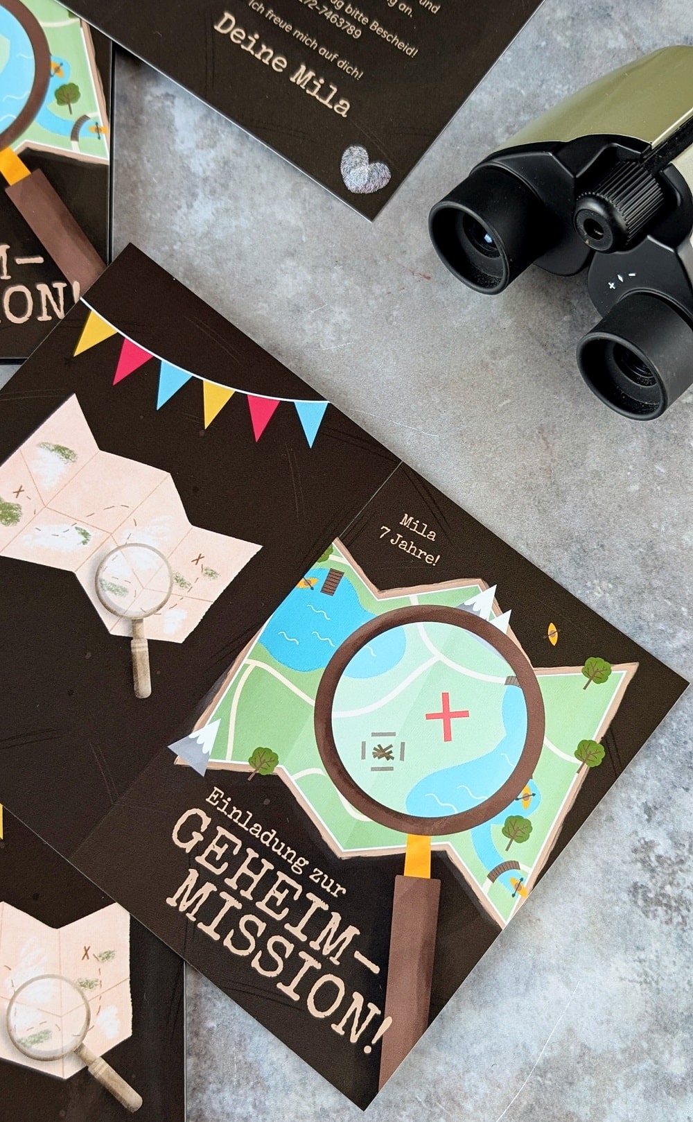 Kindergeburtstag Einladungen Schatzsuche