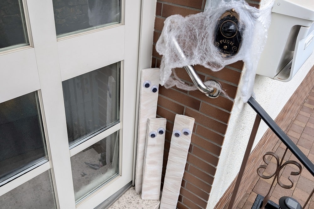 Halloween Deko Mumien selber machen