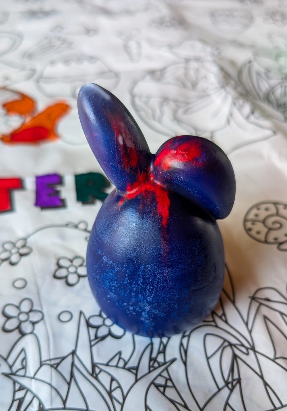 Osterkerze selbst gemacht