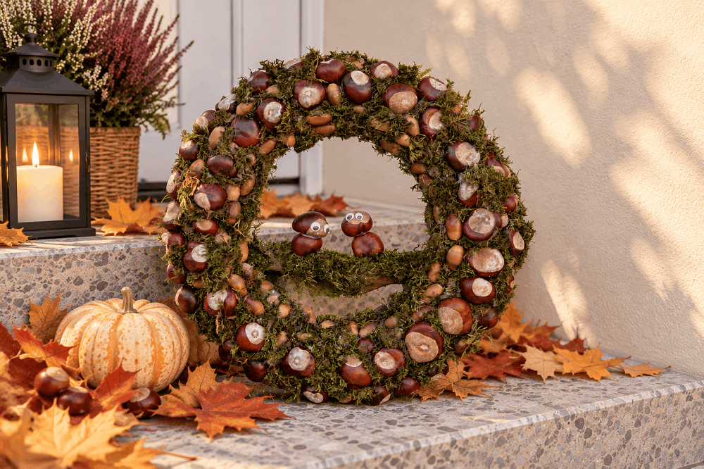 Herbstkranz selber machen